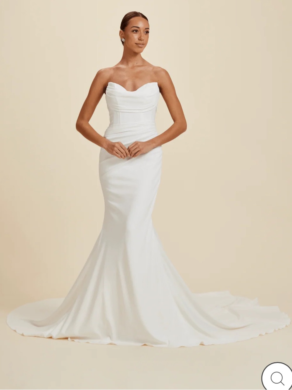 LUXE PRIVÉE EMORY strapless corset wedding dress